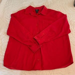 Women’s Button-Front Long Sleeve Shirt